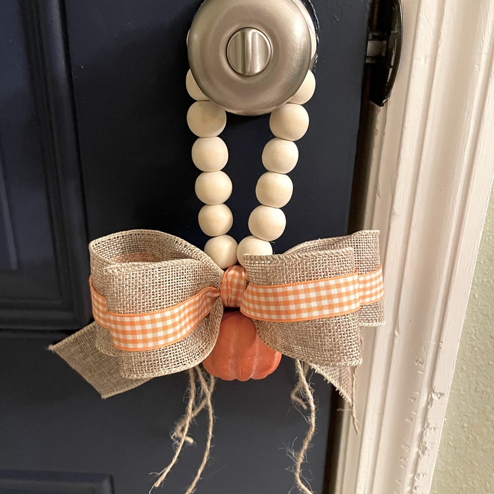 Fall Farmhouse Decor Beads Piece